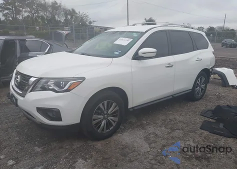 2018 Nissan Pathfinder Sv from USA, damaged, VIN 5N1DR2MM7JC654523